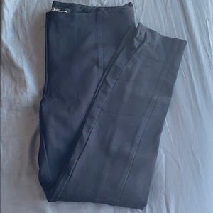 Black skinny work pants